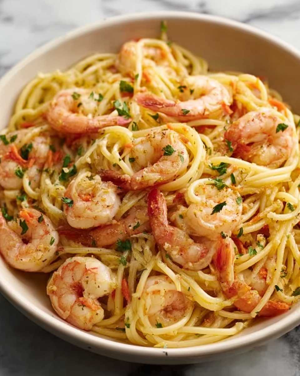 Jamaican Shrimp Pasta Recipe - Recipe Image
