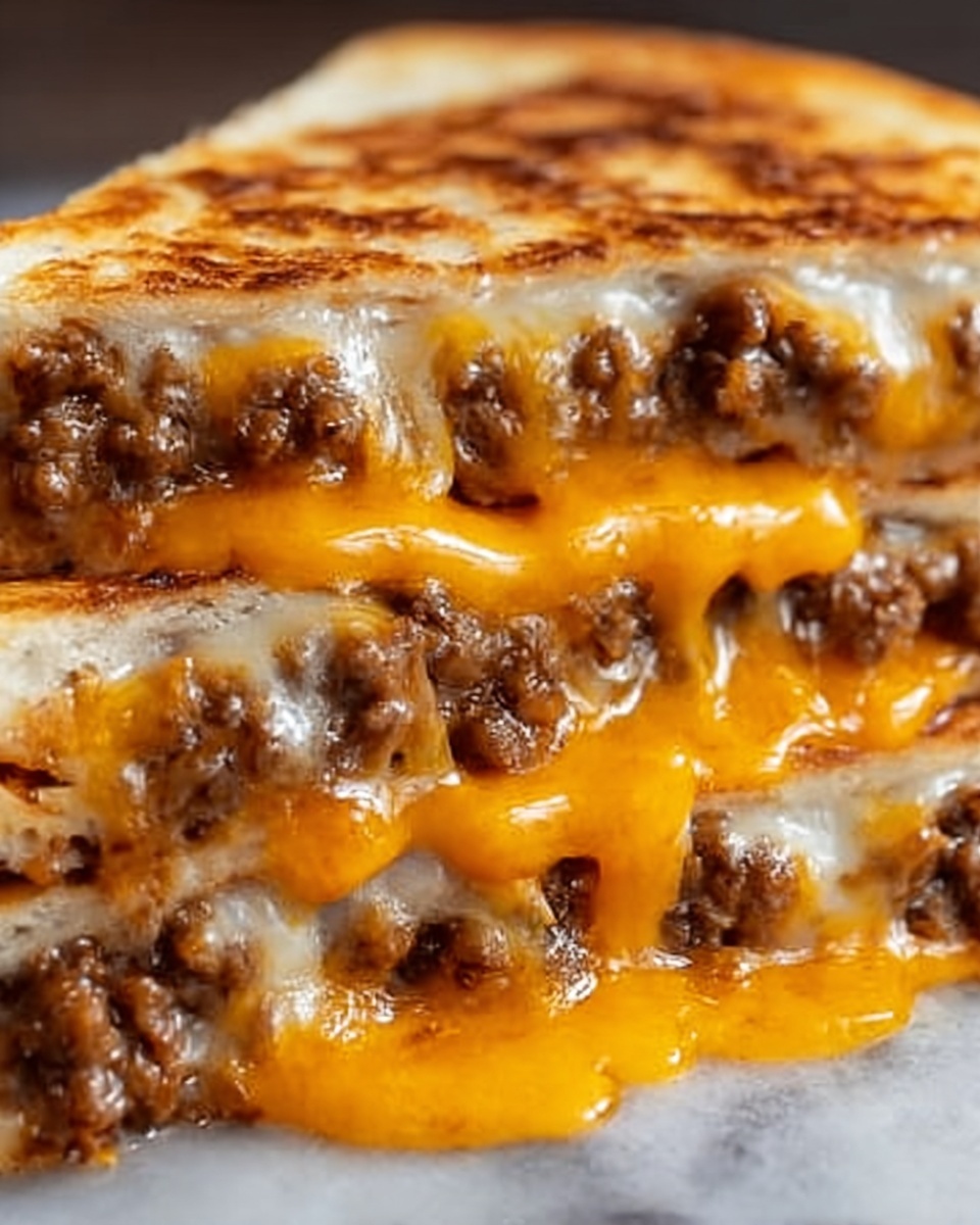 Cheeseburger Quesadilla Recipe - Recipe Image