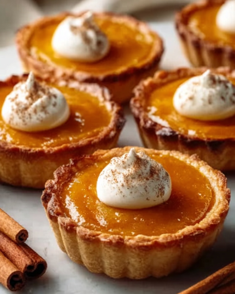 Mini Pumpkin Pies Recipe - Recipe Image