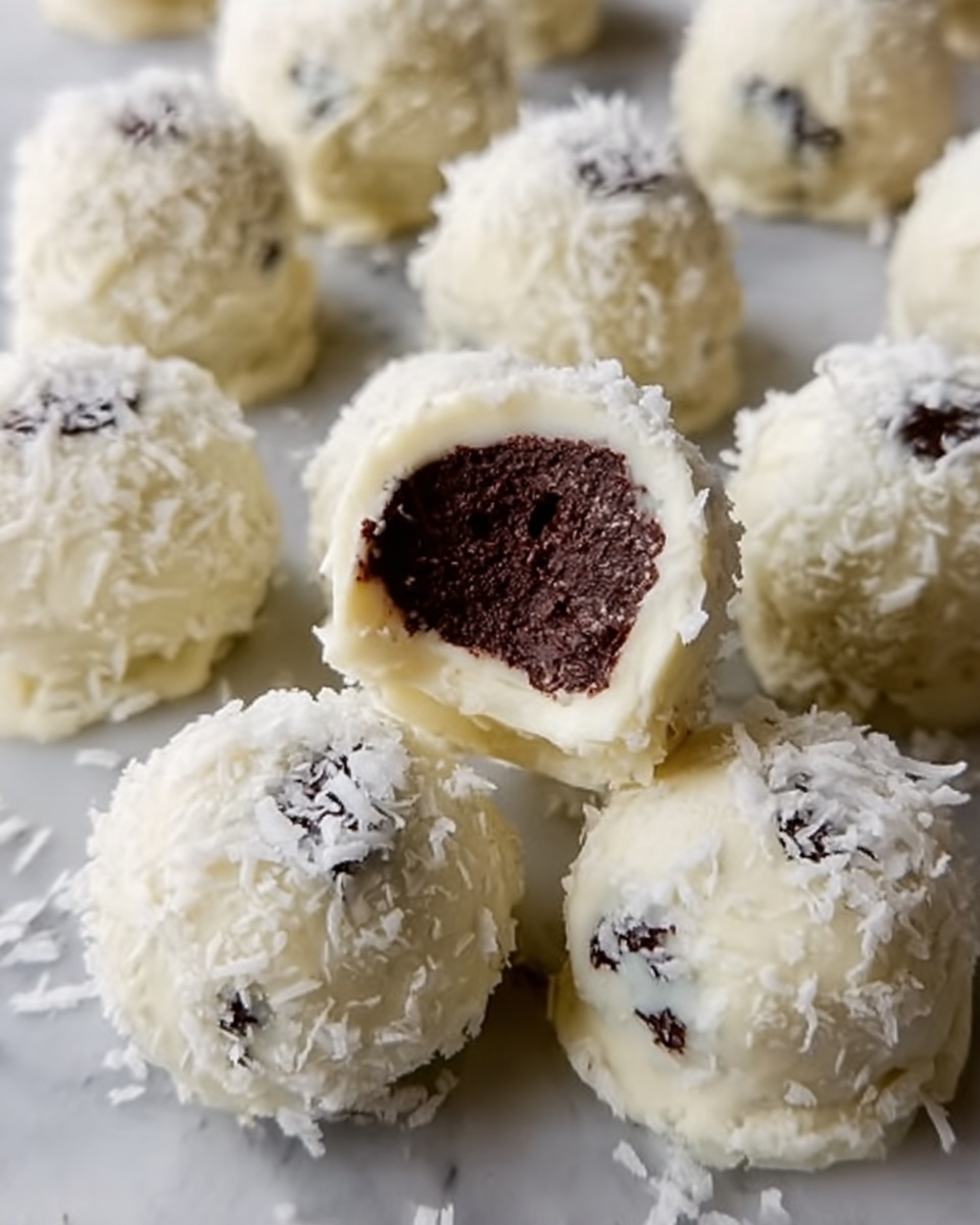 Mint Chocolate Chip Snowball Cookies Recipe - Recipe Image