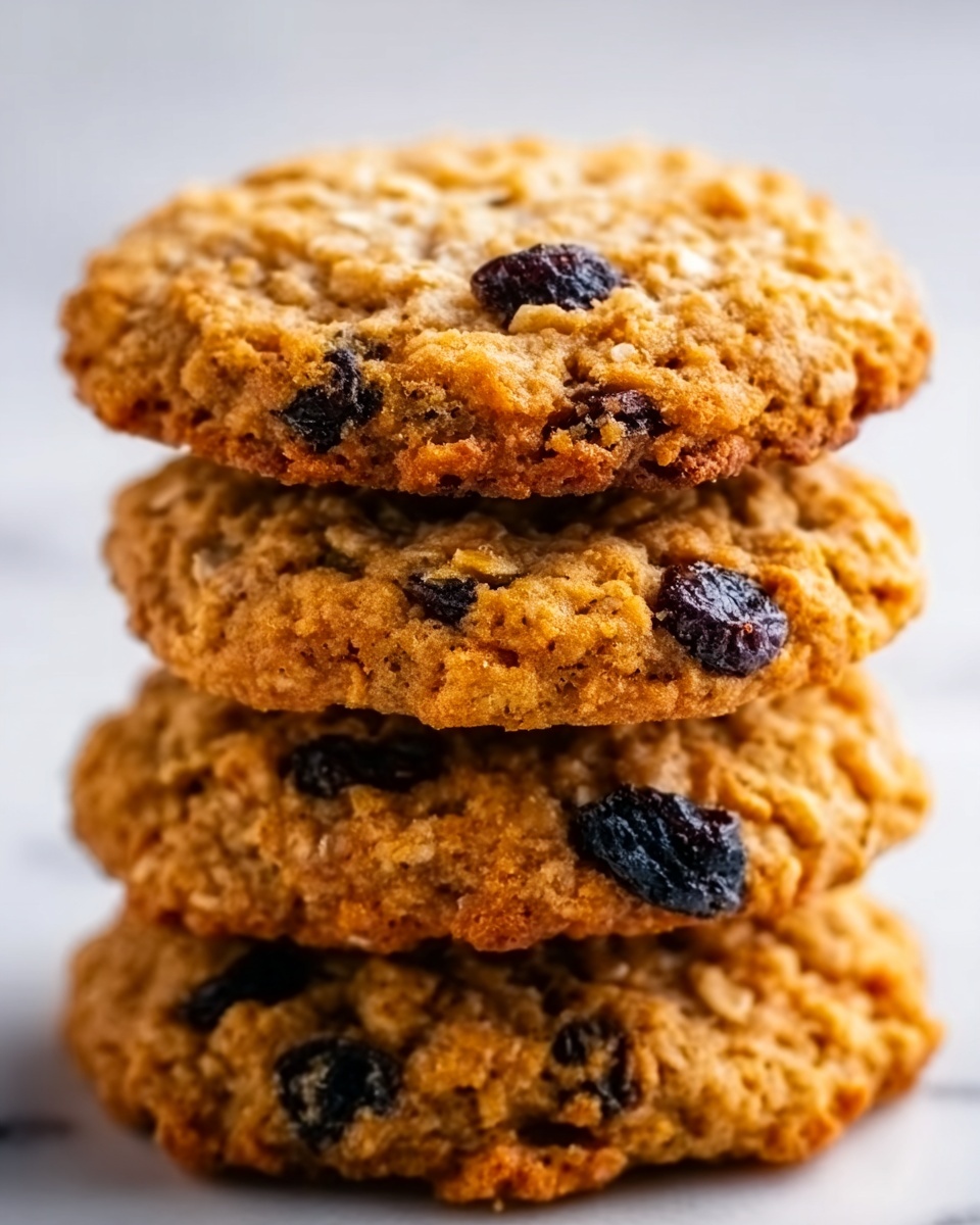 Soft & Chewy Oatmeal Raisin Cookies Recipe - Recipe Image