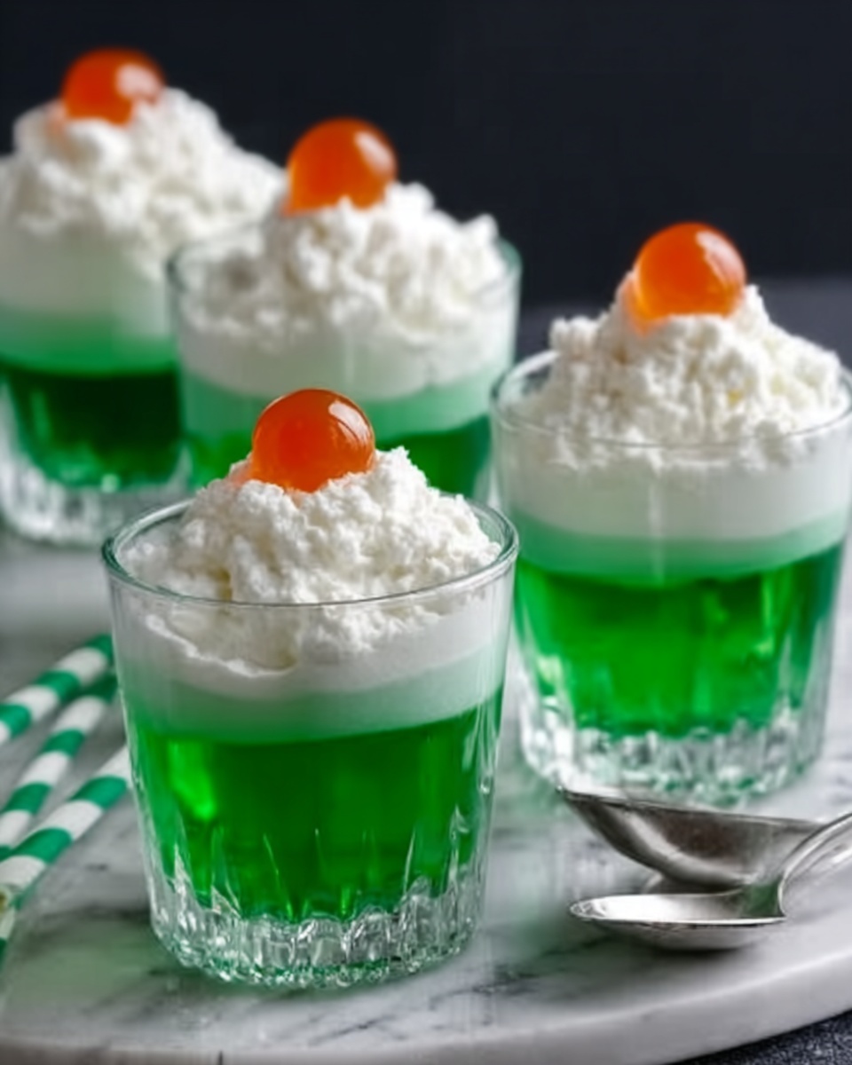 Irish Jello Shots Recipe - Recipe Image