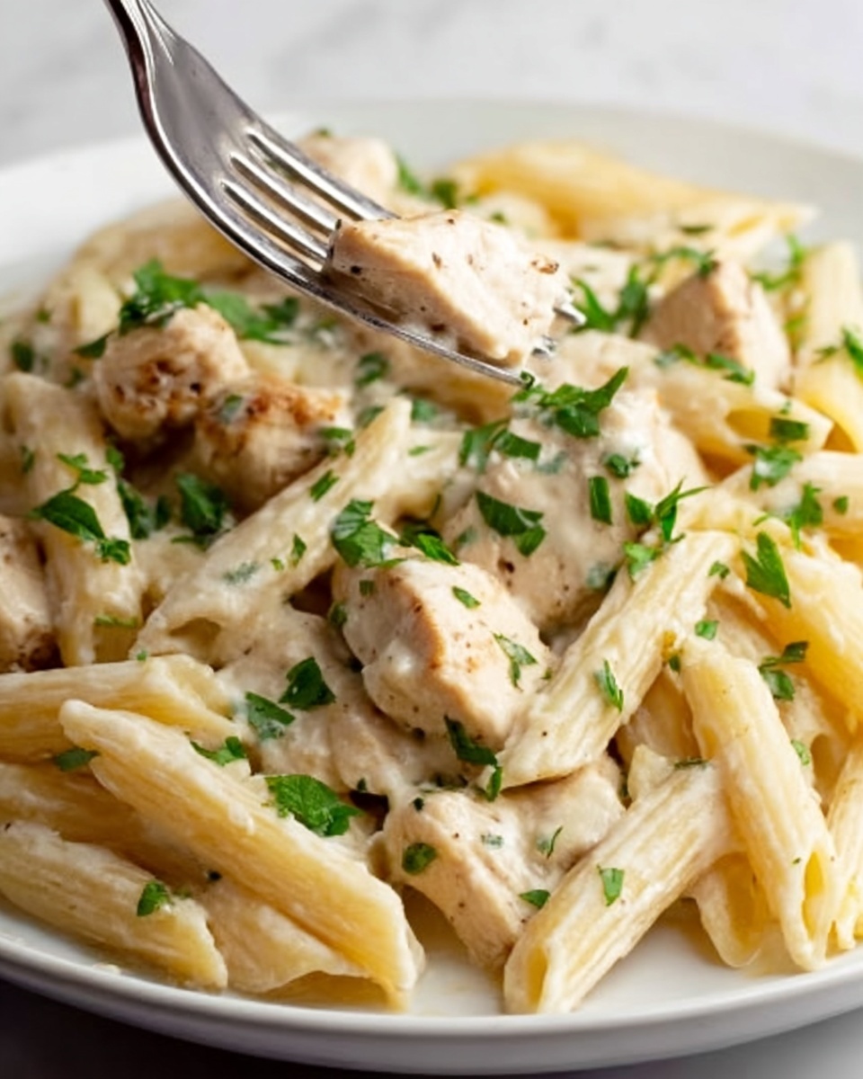 Chicken Alfredo Casserole Recipe - Recipe Image