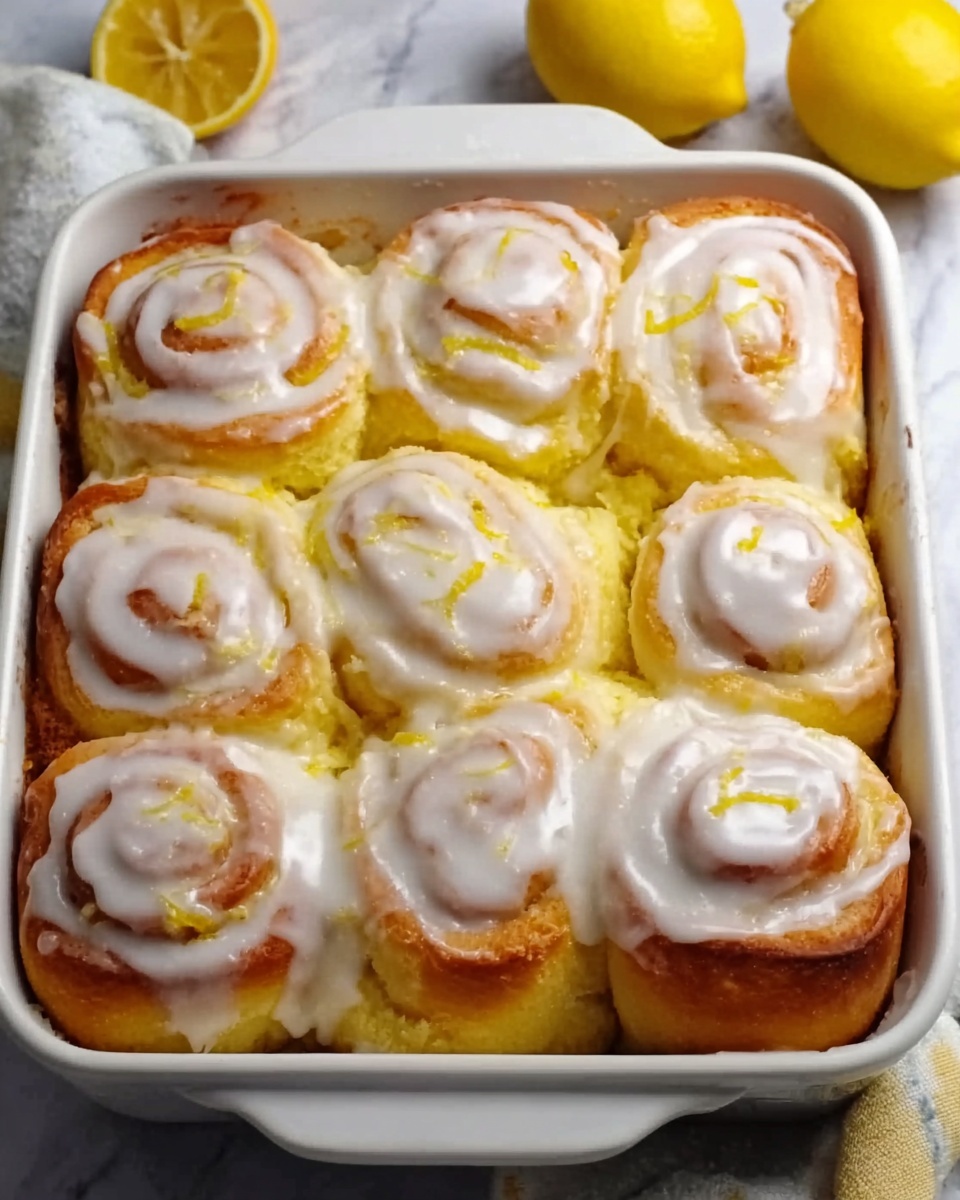 Lemon Rolls Recipe - Recipe Image