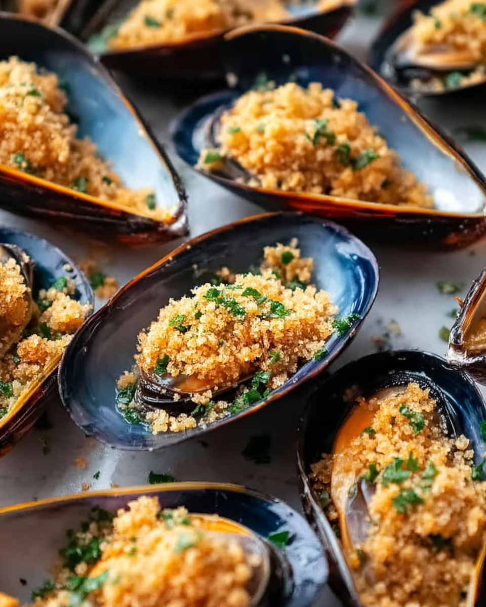 Corsican Stuffed Mussels: An Incredible Mediterranean Recipe - Recipe Image
