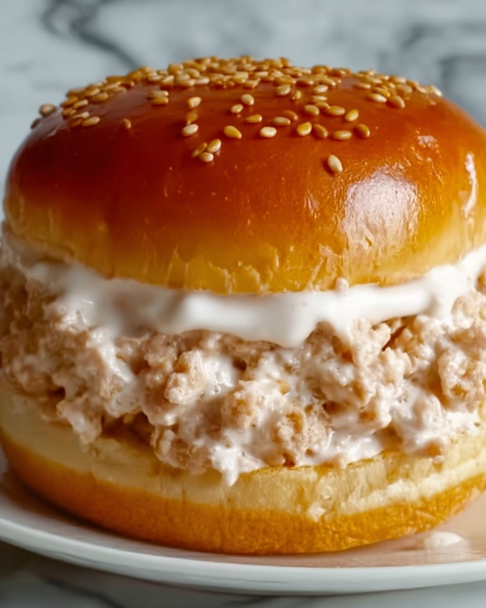 Chicken Alfredo Sloppy Joes Recipe - Recipe Image