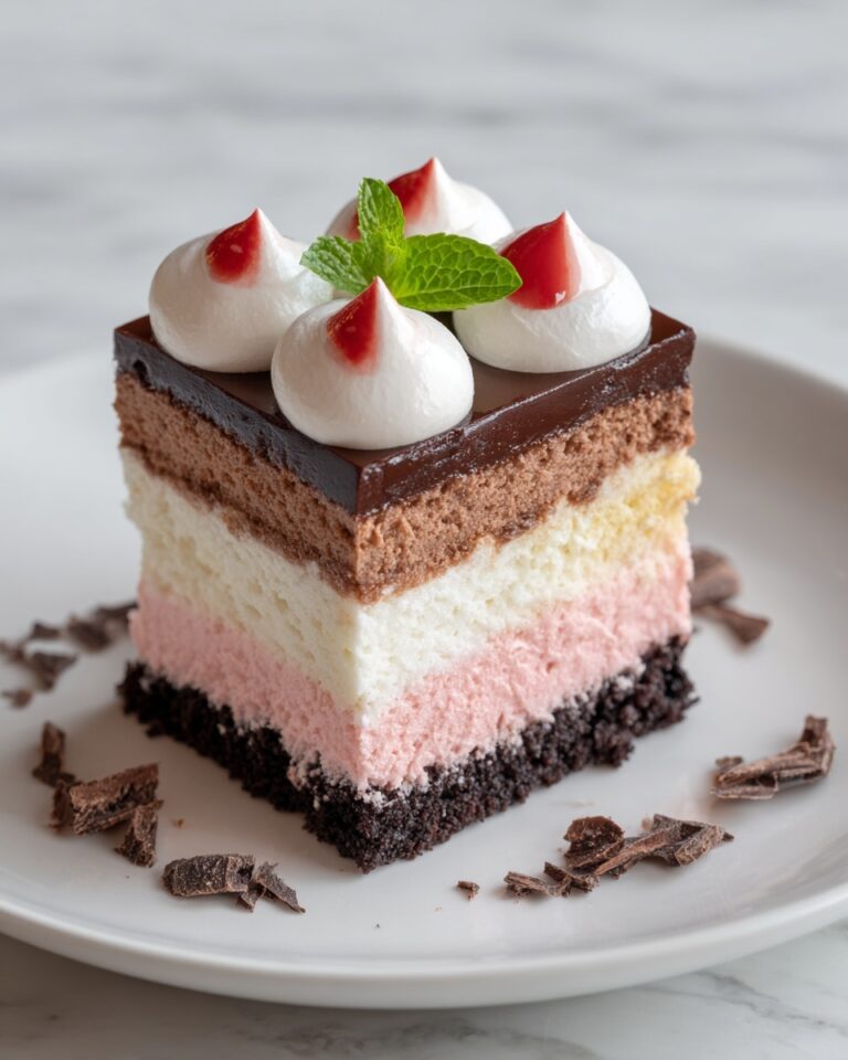 Decadent Layers of Chocolate and Peppermint Bliss Recipe