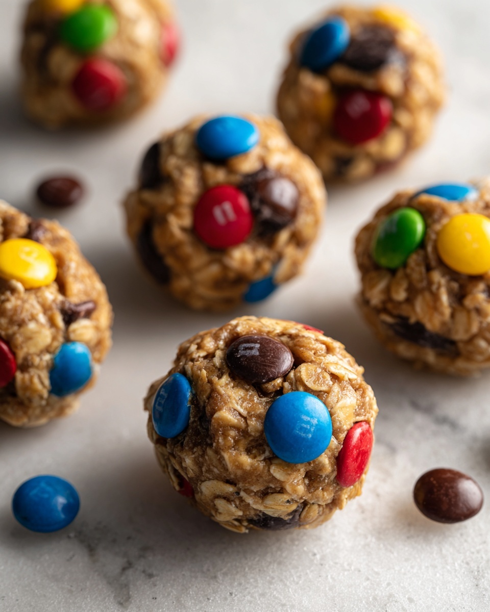 Monster Cookie Protein Bites Recipe - Recipe Image