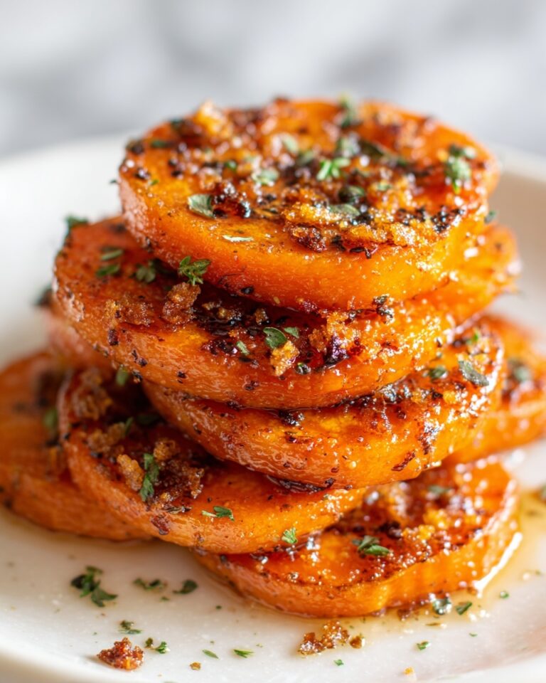 Candied Sweet Potatoes with Brown Sugar, Maple Syrup, and Nuts Recipe