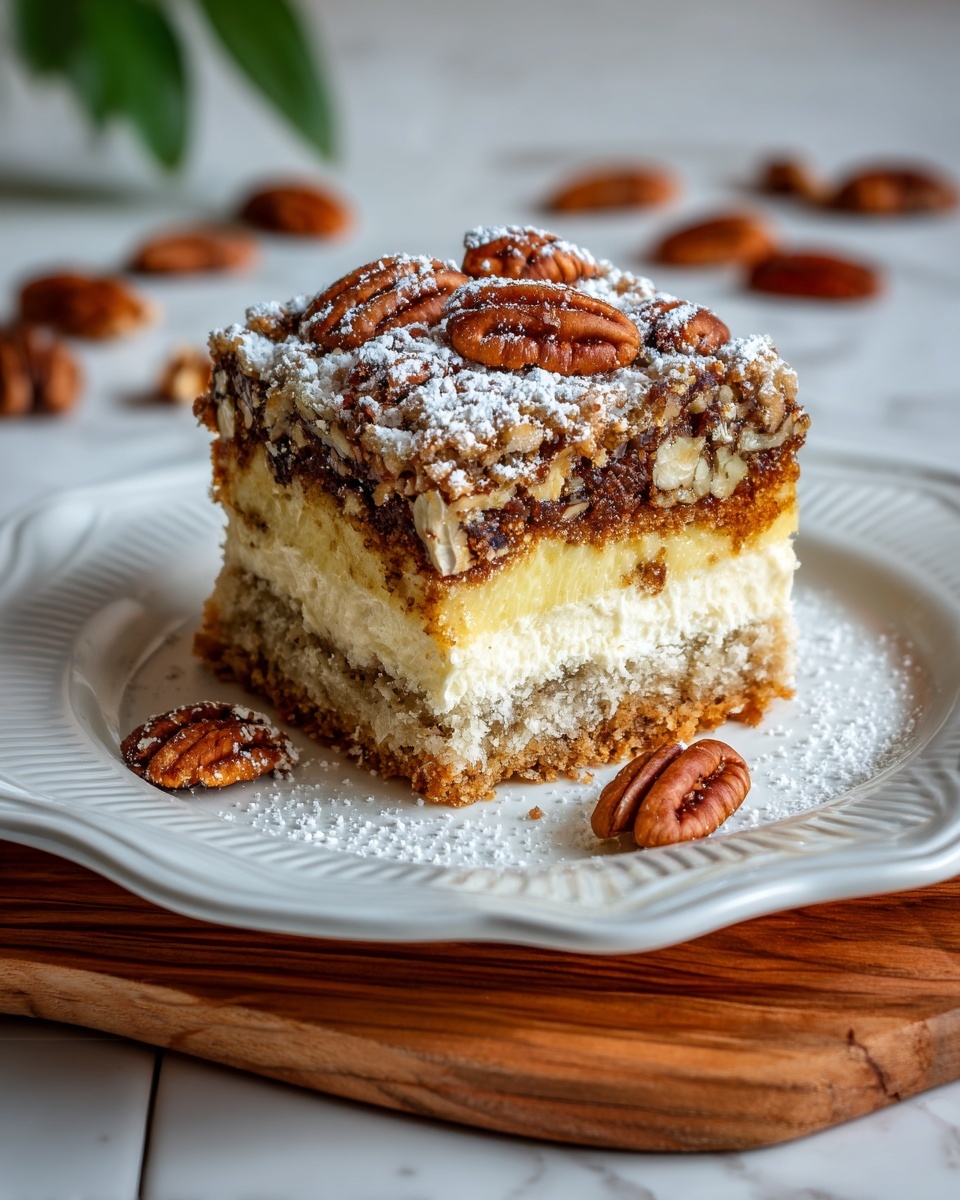 Pecan Pie Cheesecake Bars Recipe - Recipe Image