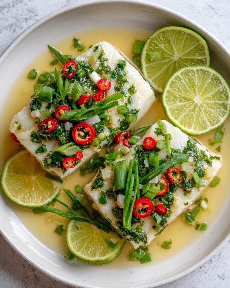 How to Make Irresistible Thai Lime-Garlic Steamed Fish at Home Recipe