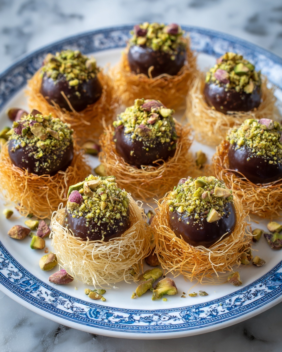 Pistachio Bird’s Nests Recipe - Recipe Image