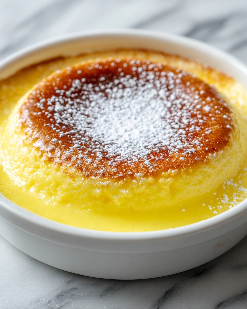 Magic Lemon Cobbler Recipe - Recipe Image