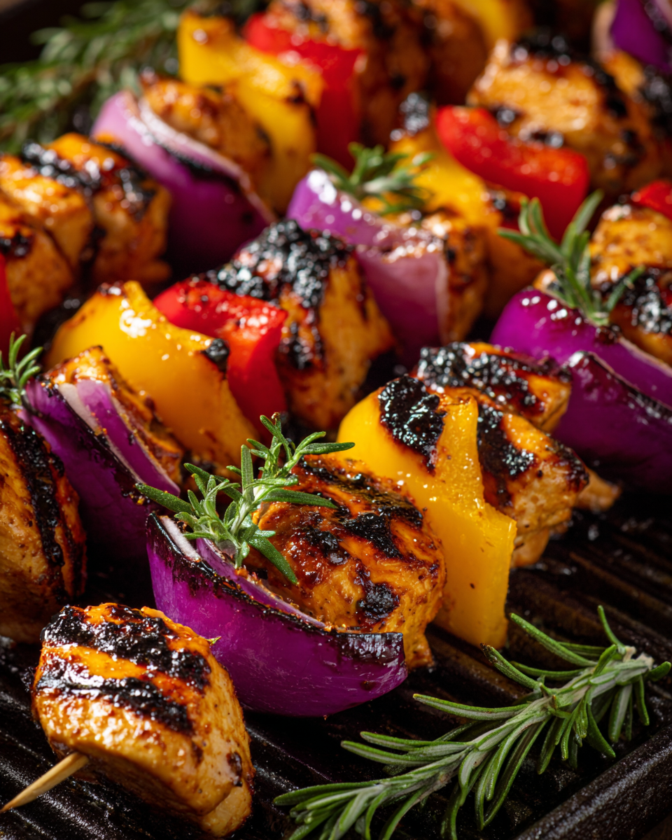 Hawaiian Chicken Skewers Recipe - Recipe Image