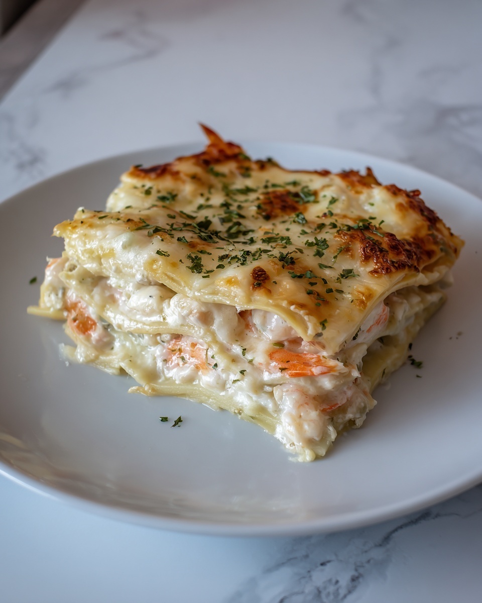 Seafood Lasagna Recipe: An Amazing Ultimate Dish for Seafood Lovers Recipe - Recipe Image