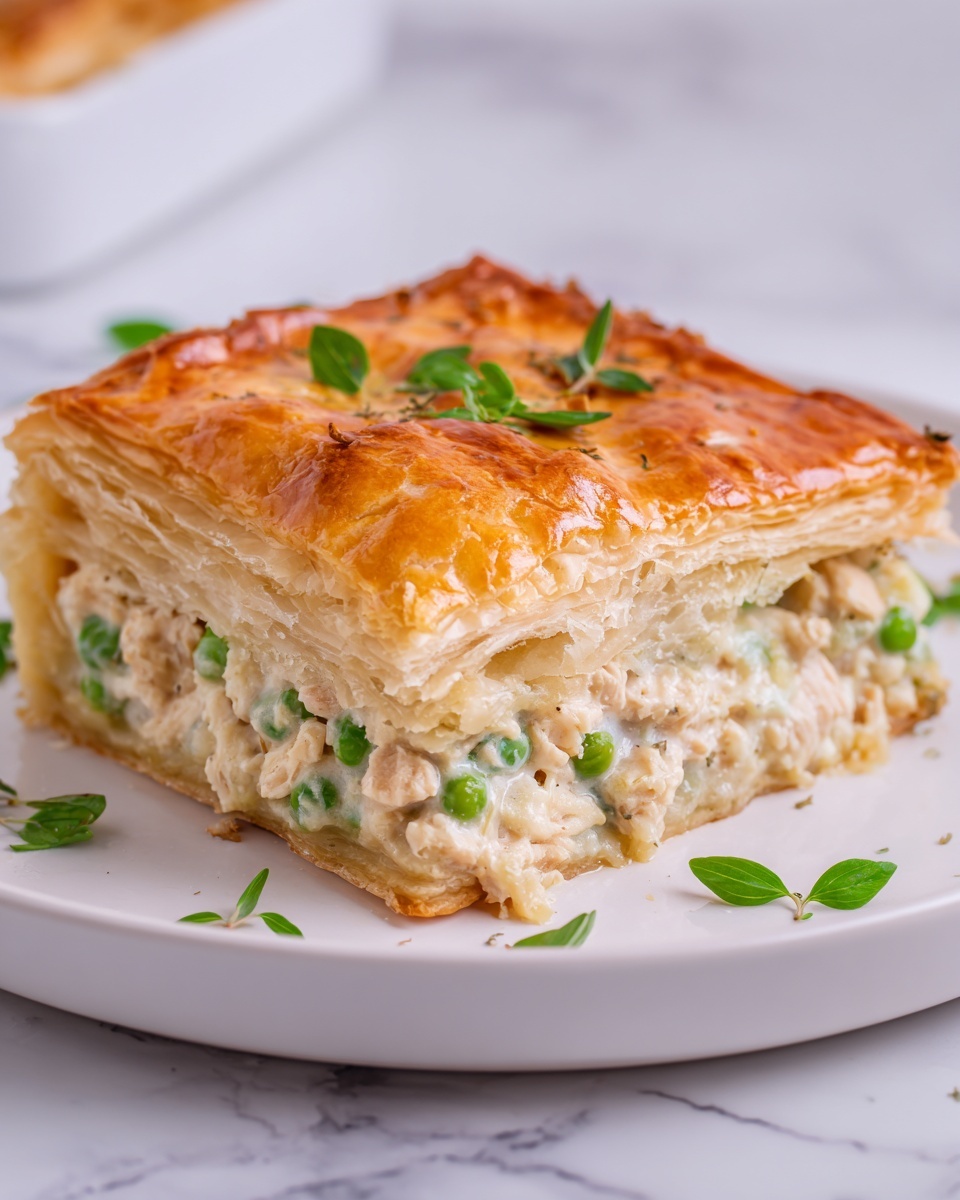 Chicken & Broccoli Pot Pie Recipe - Recipe Image