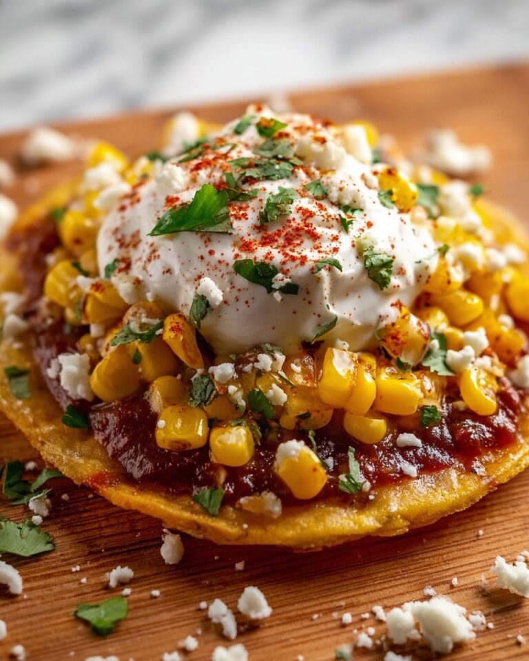 Mexican Street Corn Tostadas Recipe