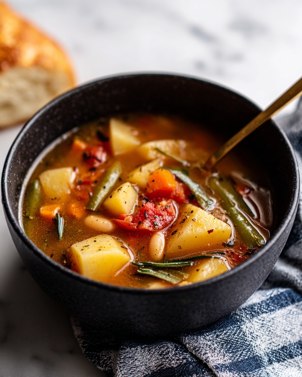 Instant Pot Vegetable Soup Recipe - Recipe Image