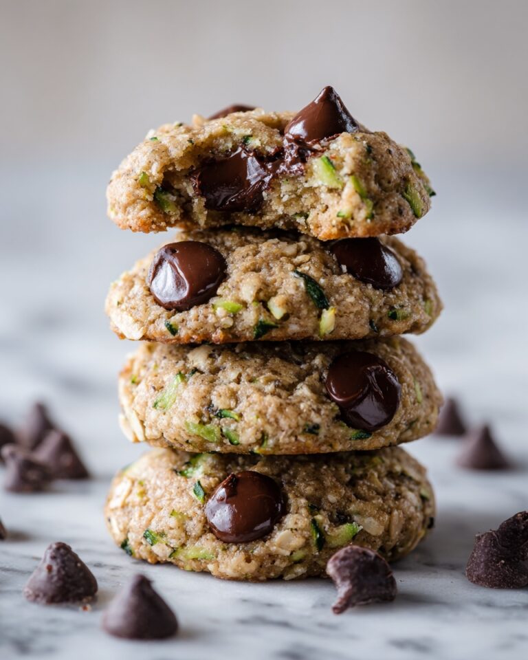 Zucchini Oat Chocolate Chip Cookies Recipe