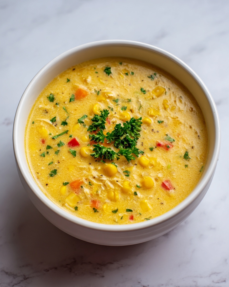 Creamy Chicken Corn Chowder Recipe - Recipe Image