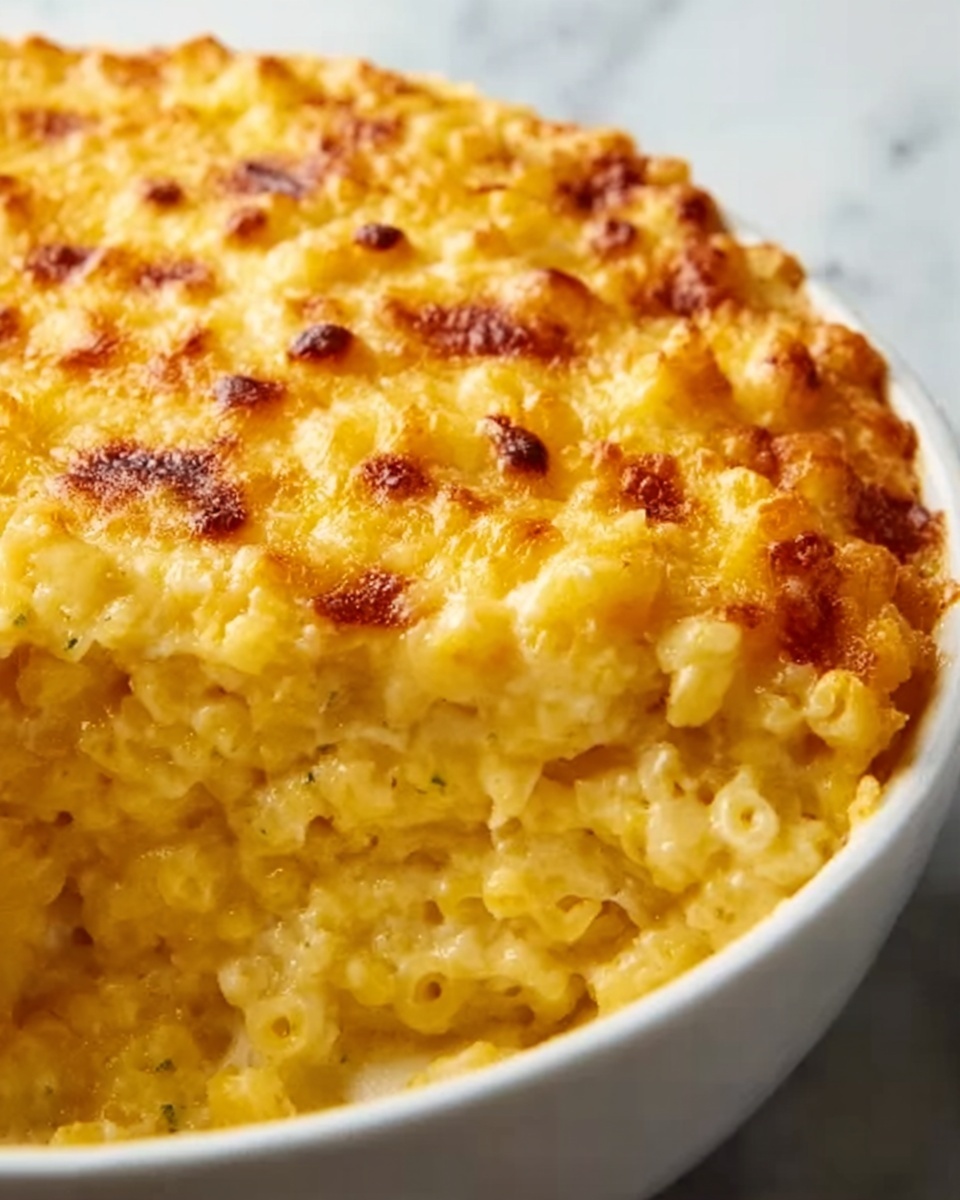 Cheesy Corn Muffin Casserole Recipe - Recipe Image