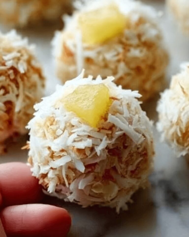 Pineapple Coconut No-Bake Balls Recipe