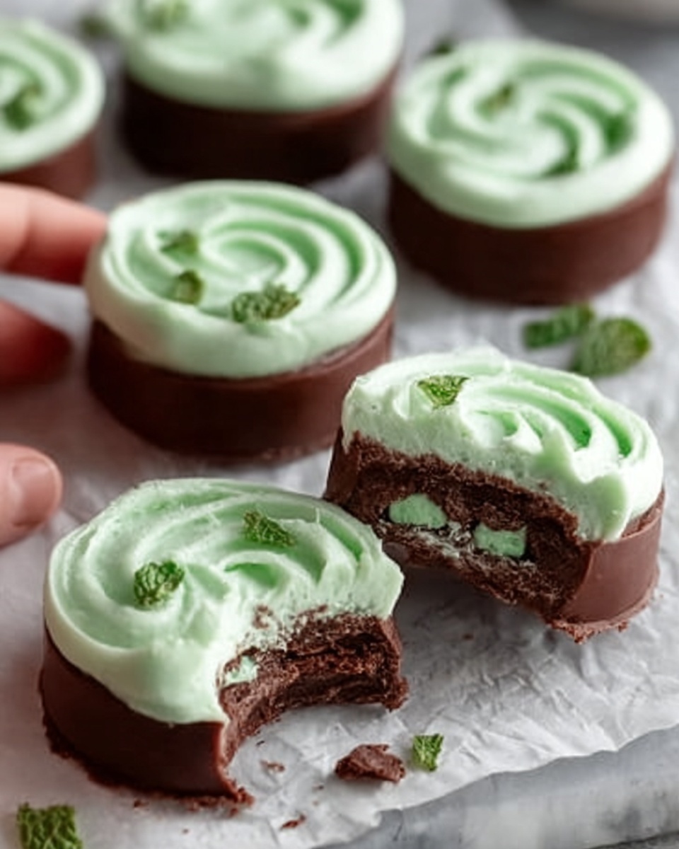 Chocolate Mint Creams Recipe - Recipe Image