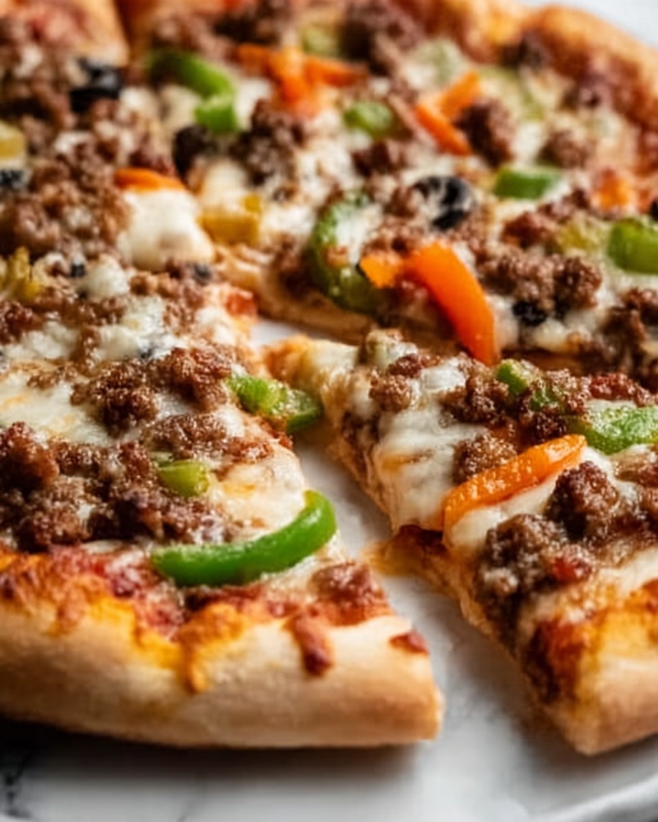 Big Mac Pizza Recipe - Recipe Image