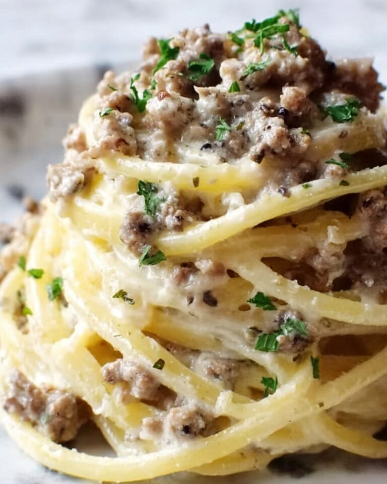 Cheesy Garlic Butter Linguine Pasta Recipe