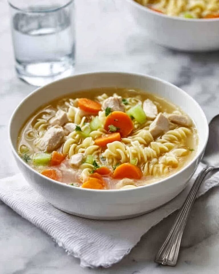 Easy Chicken Noodle Soup Recipe