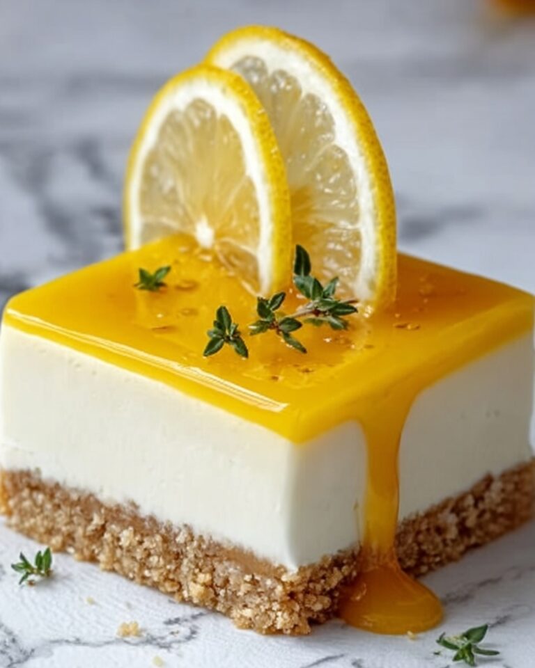 Lemon Cheesecake with Lemon Curd Recipe