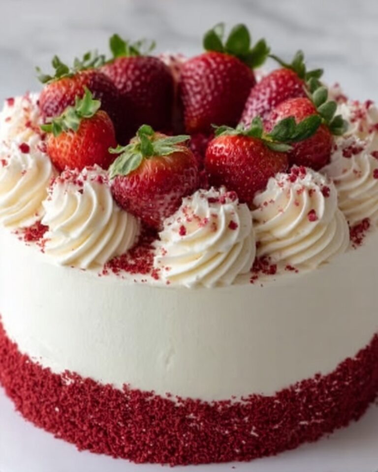 Red Velvet Strawberry Delight Recipe