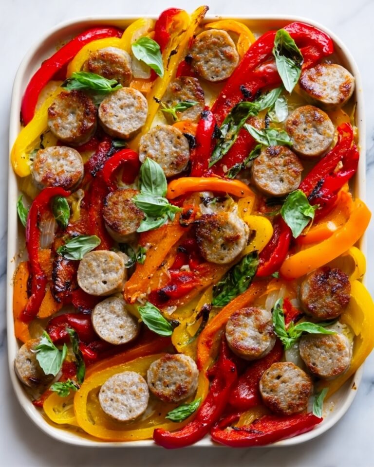 Sausage and Roasted Bell Peppers Recipe