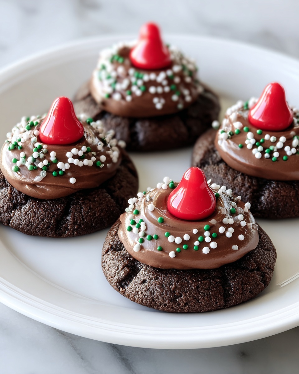 Chocolate Kiss Cookies Recipe - Recipe Image