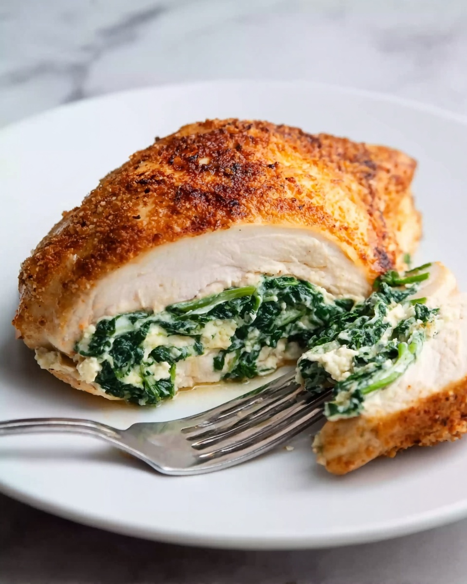 Spinach Stuffed Chicken Recipe - Recipe Image
