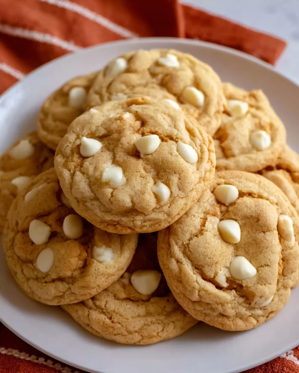 Pumpkin White Chocolate Chip Cookies Recipe - Recipe Image