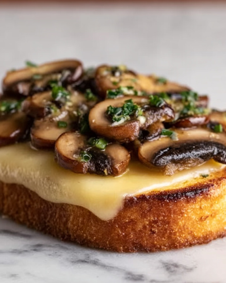 Mushroom Sandwich Melts Recipe - Recipe Image