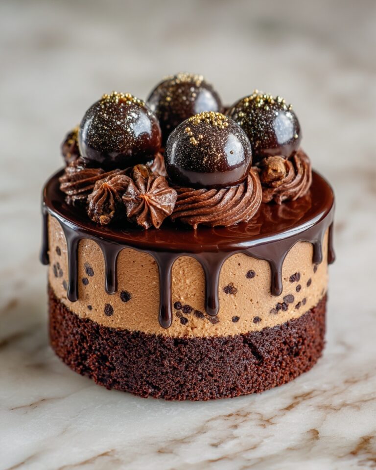 Cookie Dough Brownie Cake Recipe