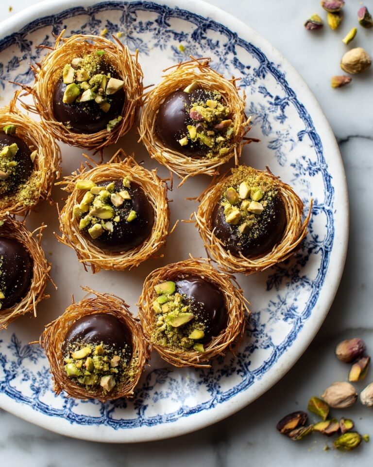 Pistachio Bird’s Nests Recipe