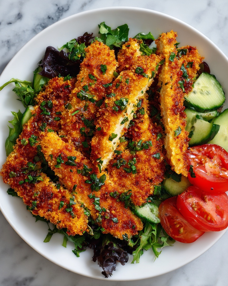 Air Fryer Chicken Caesar Cutlets Recipe - Recipe Image