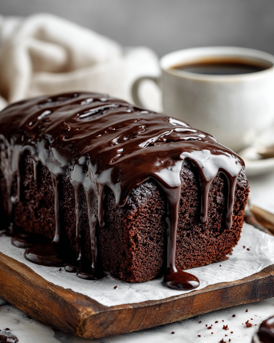 Decadent Double Chocolate Brownie Bread Recipe - Recipe Image