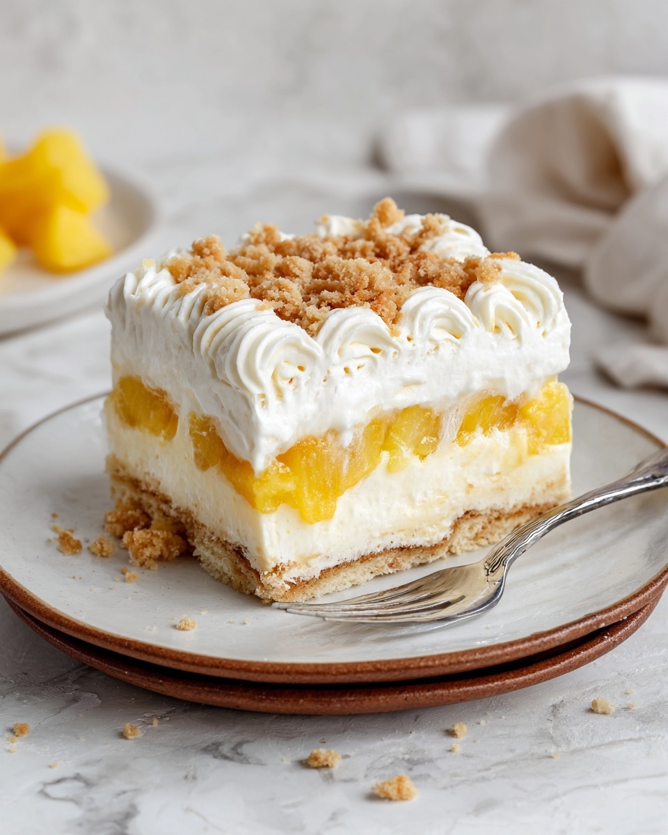 Easy Pineapple Dream Dessert Recipe - Recipe Image