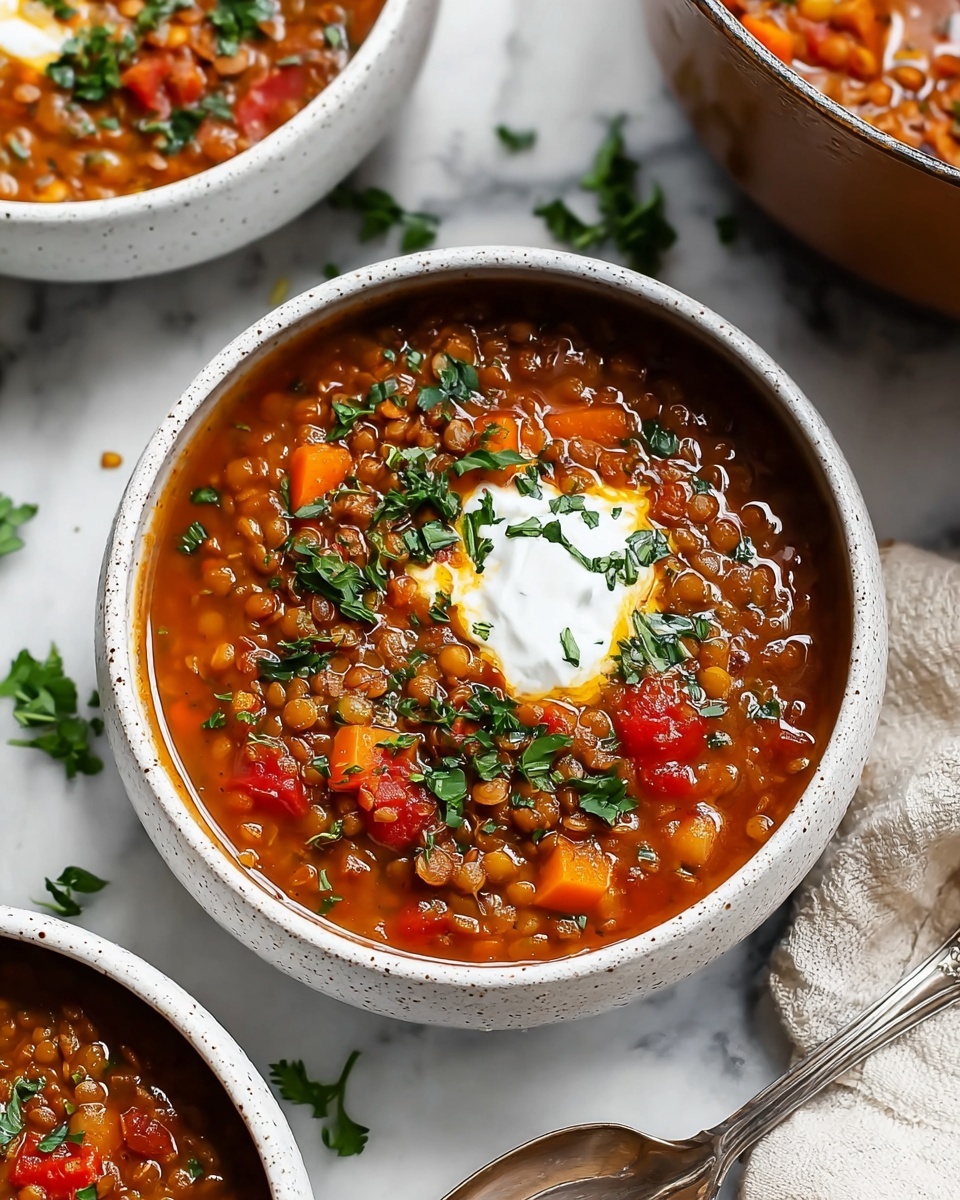 Mediterranean Lentil Soup Recipe - Recipe Image