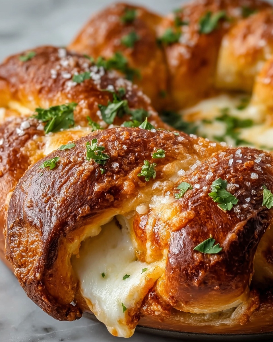 Soft Pretzels with Cheesy Dip Recipe - Recipe Image