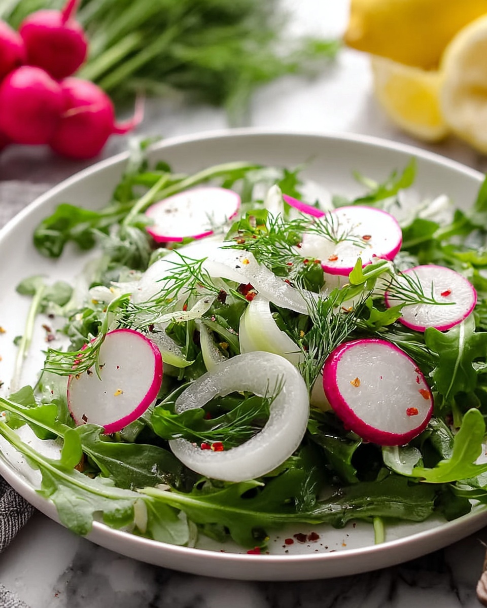 Radish and Fennel Salad with Lemon Dressing Recipe - Recipe Image