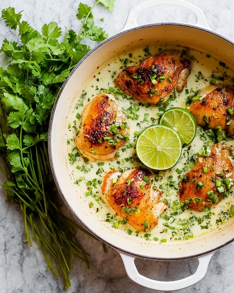 Creamy Coconut Lime Chicken Recipe - Recipe Image
