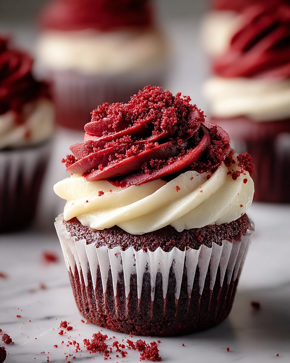 Irresistible Red Velvet Cupcakes Recipe - Recipe Image