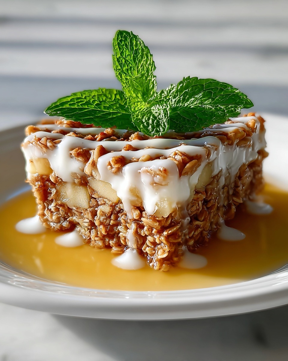 Oatmeal Apple Breakfast Bake Recipe - Recipe Image