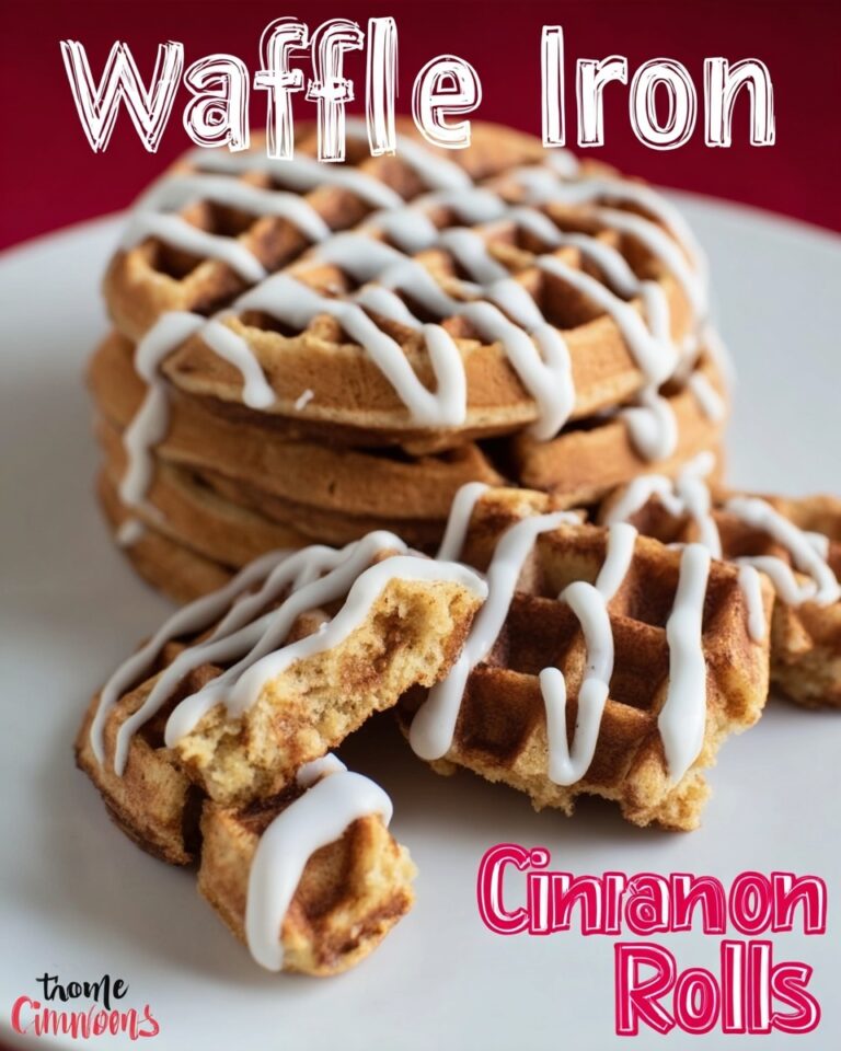 Waffle-Style Cinnamon Rolls Recipe