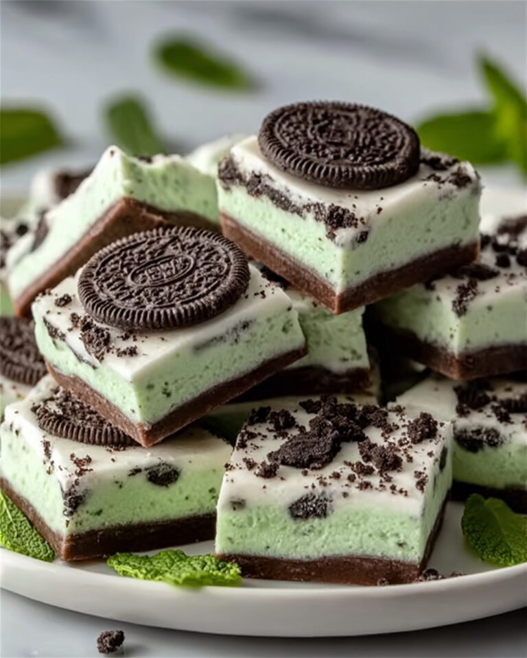 Easy and Irresistible Mint Oreo Bark Recipe